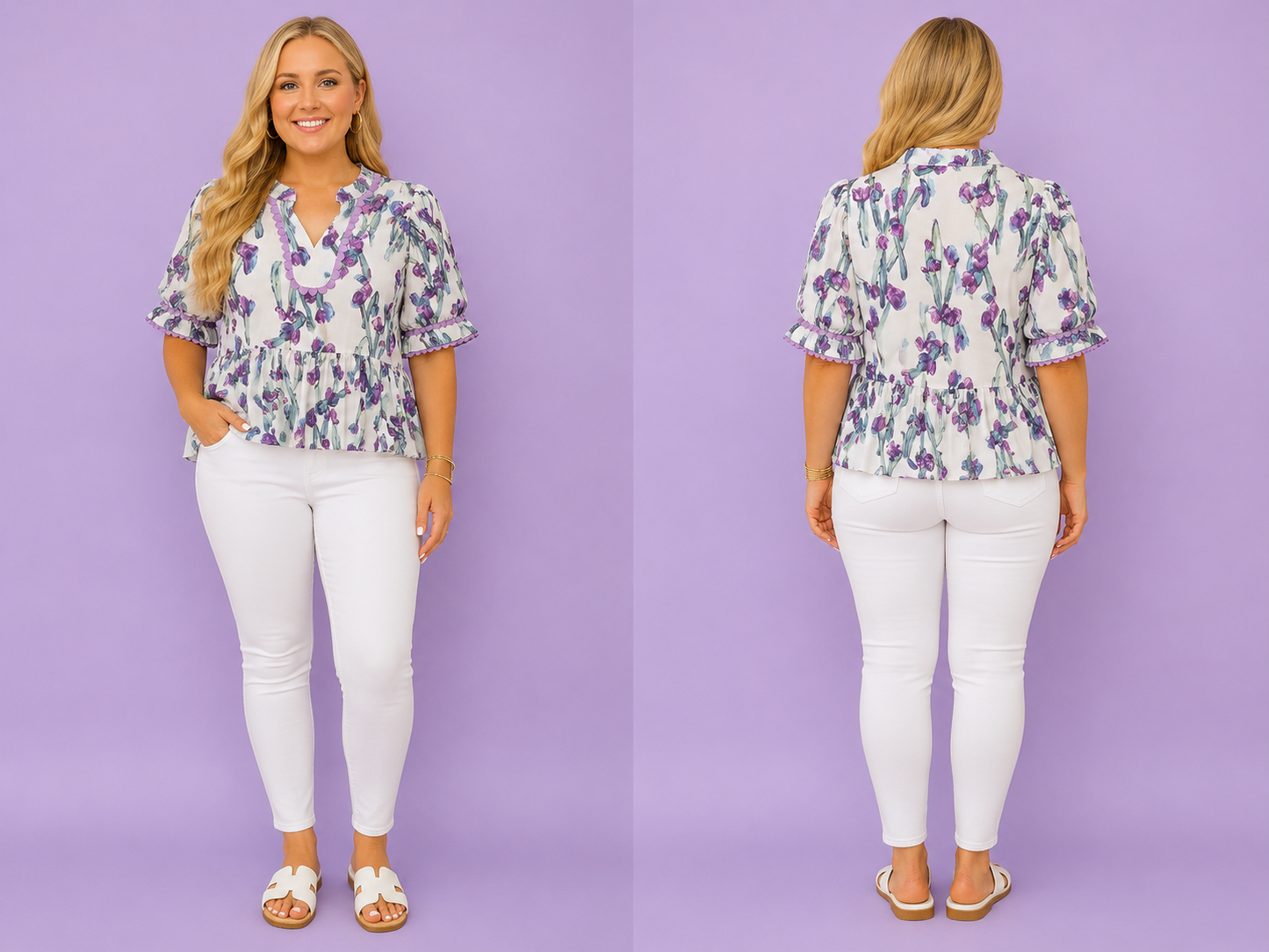 Trendy Tulip Top