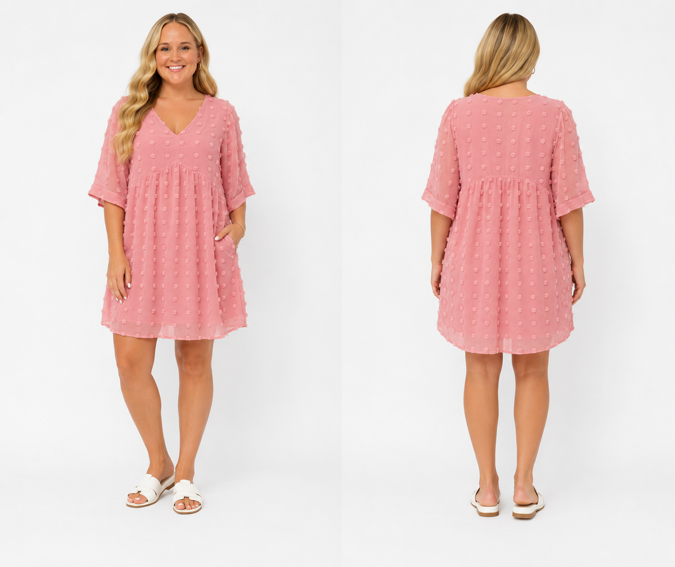 Pink Dot Dress