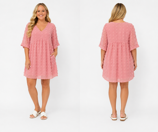 Pink Dot Dress
