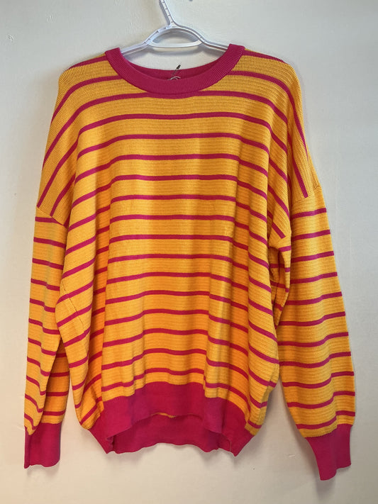 Stripe Oversized Knit Sweater