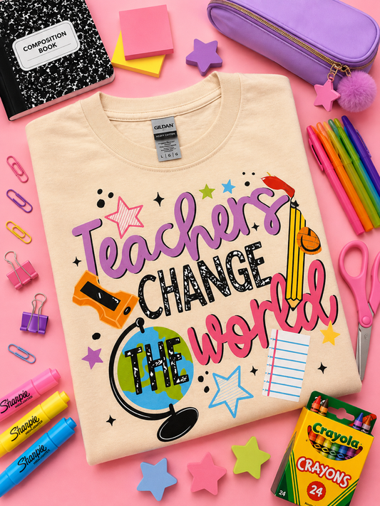 Teachers Change the World Tee