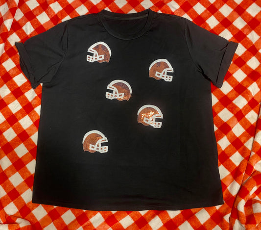 Sparkle Football T-Shirt